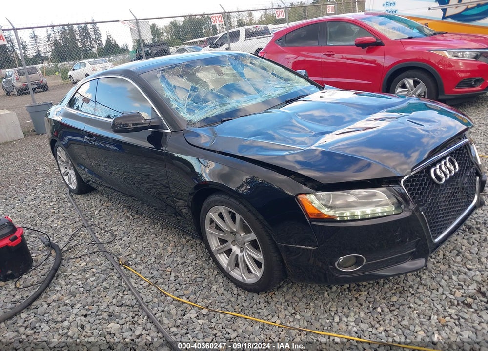 2012 AUDI A5 2.0T PREMIUM VIN: WAULFAFR0CA004553
