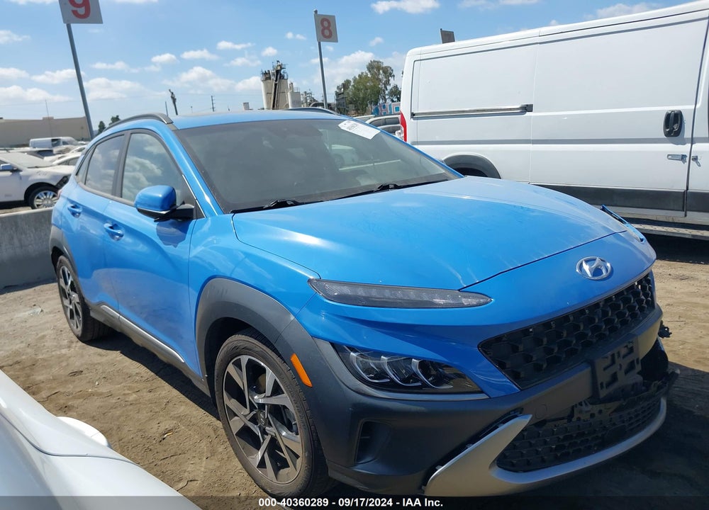 2022 HYUNDAI KONA LIMITED VIN: KM8K53A39NU923741