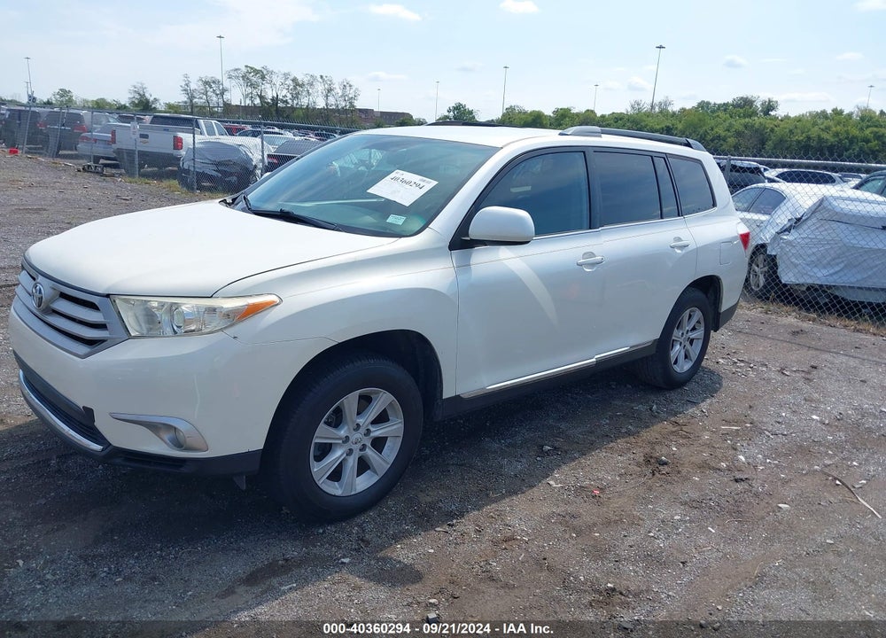 2012 TOYOTA HIGHLANDER VIN: 5TDZA3EHXCS028877