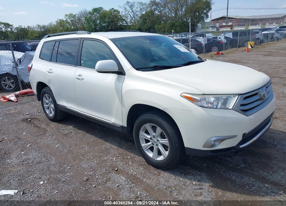 2012 TOYOTA HIGHLANDER VIN: 5TDZA3EHXCS028877