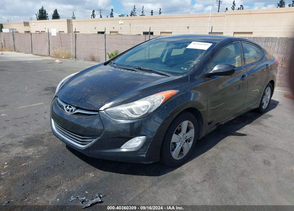 2013 HYUNDAI ELANTRA GLS VIN: KMHDH4AE5DU876777
