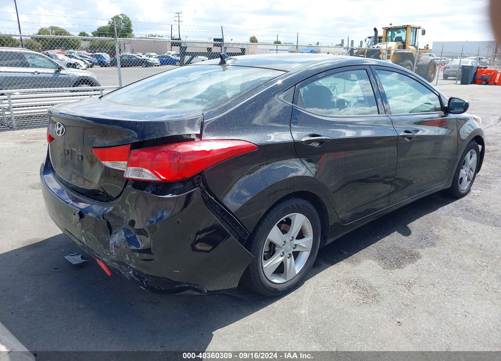 2013 HYUNDAI ELANTRA GLS VIN: KMHDH4AE5DU876777
