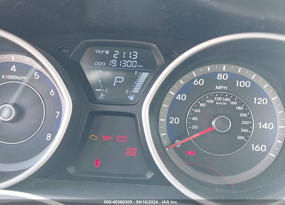 2013 HYUNDAI ELANTRA GLS VIN: KMHDH4AE5DU876777