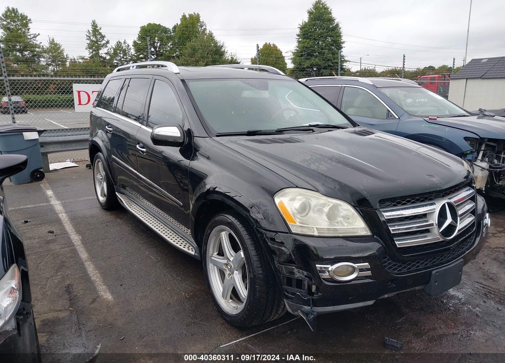 2009 MERCEDES-BENZ GL 550 4MATIC VIN: 4JGBF86E89A524945