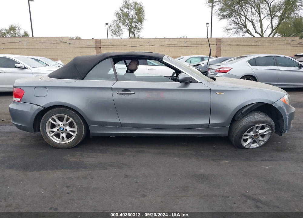 2009 BMW 128I VIN: WBAUN13559VH81145