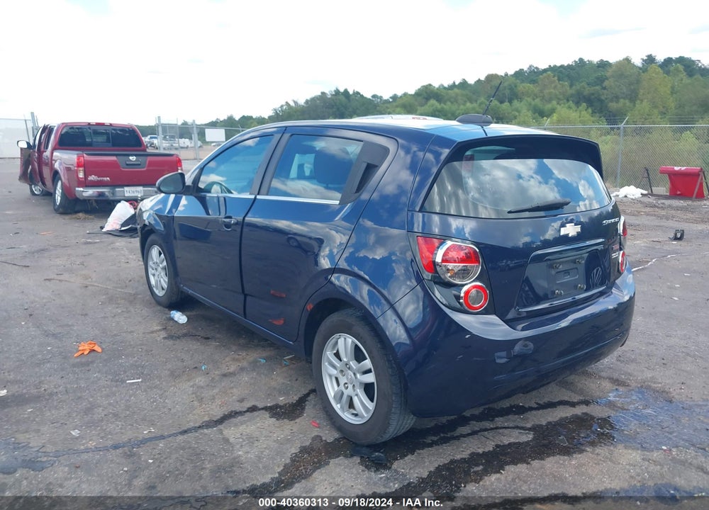 2015 CHEVROLET SONIC LT AUTO VIN: 1G1JC6SB5F4127527