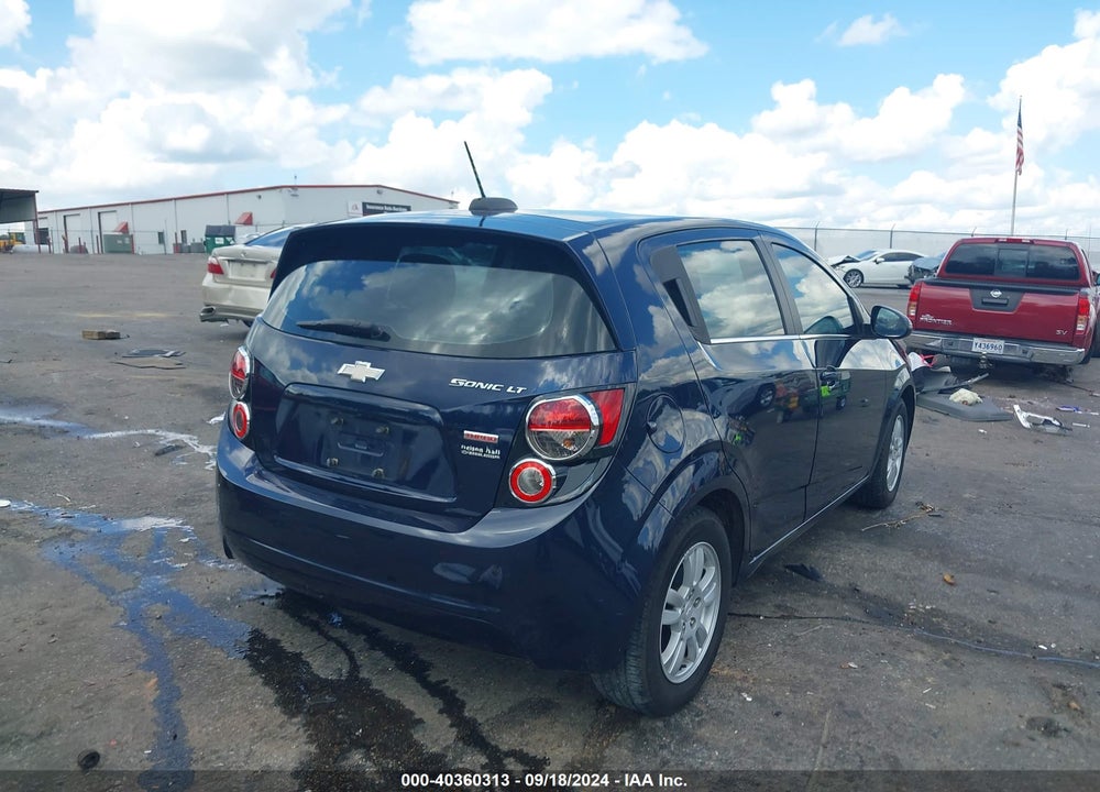 2015 CHEVROLET SONIC LT AUTO VIN: 1G1JC6SB5F4127527