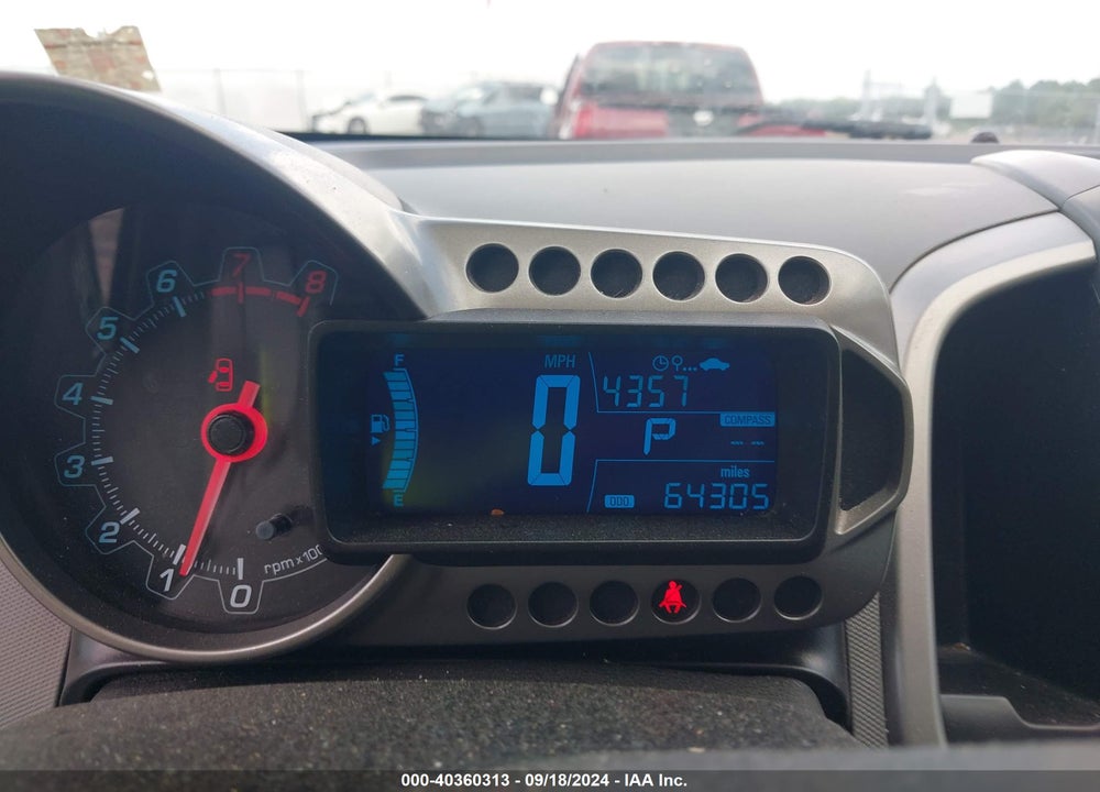 2015 CHEVROLET SONIC LT AUTO VIN: 1G1JC6SB5F4127527