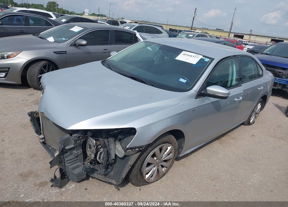 2015 VOLKSWAGEN PASSAT 1.8T WOLFSBURG EDITION VIN: 1VWAT7A37FC002104
