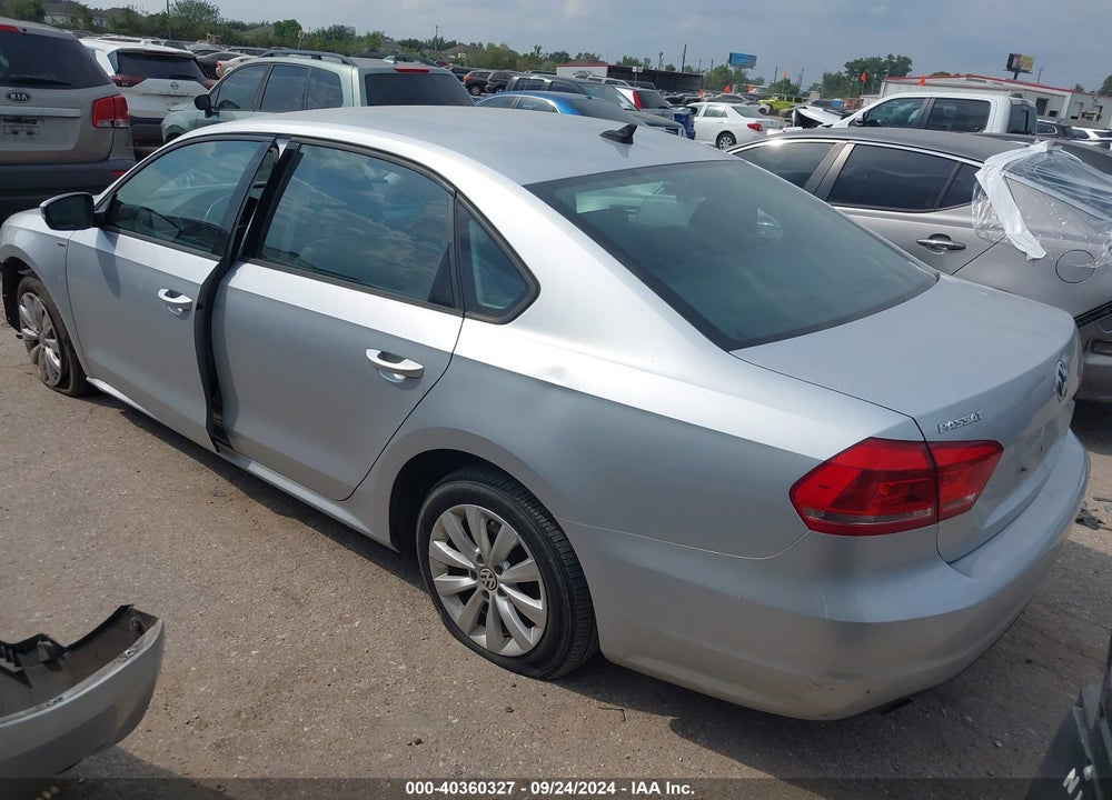 2015 VOLKSWAGEN PASSAT 1.8T WOLFSBURG EDITION VIN: 1VWAT7A37FC002104