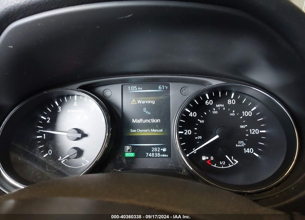 2017 NISSAN ROGUE VIN: 5N1AT2MV8HC792286