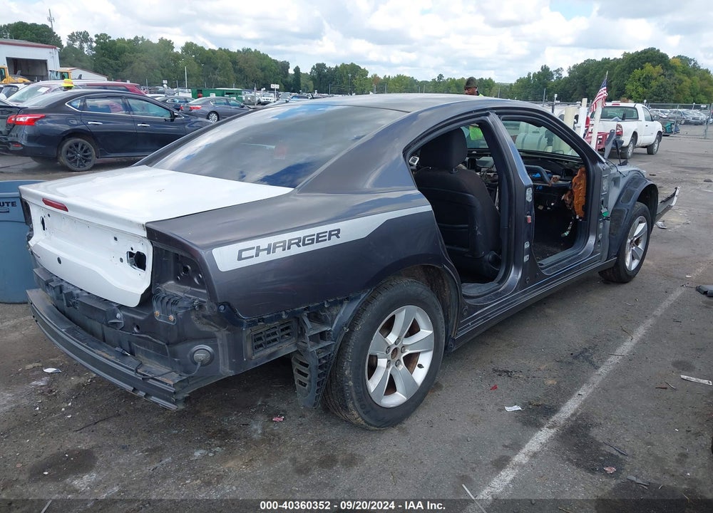 2014 DODGE CHARGER SE VIN: 2C3CDXBG0EH173741