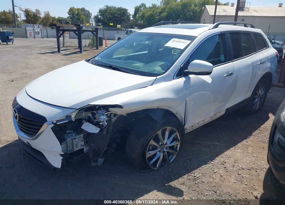 2014 MAZDA CX-9 GRAND TOURING VIN: JM3TB3DV3E0431736