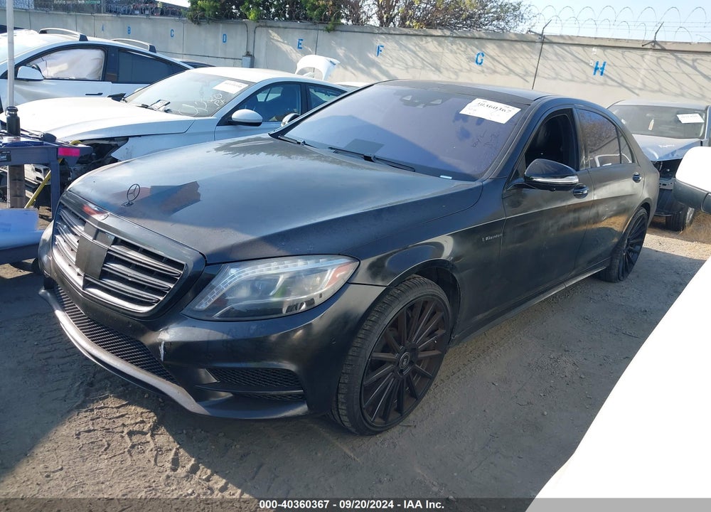 2015 MERCEDES-BENZ S 550 VIN: WDDUG8CB0FA097833