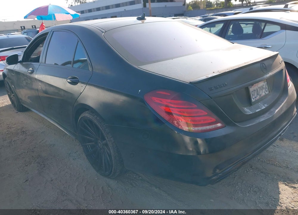 2015 MERCEDES-BENZ S 550 VIN: WDDUG8CB0FA097833