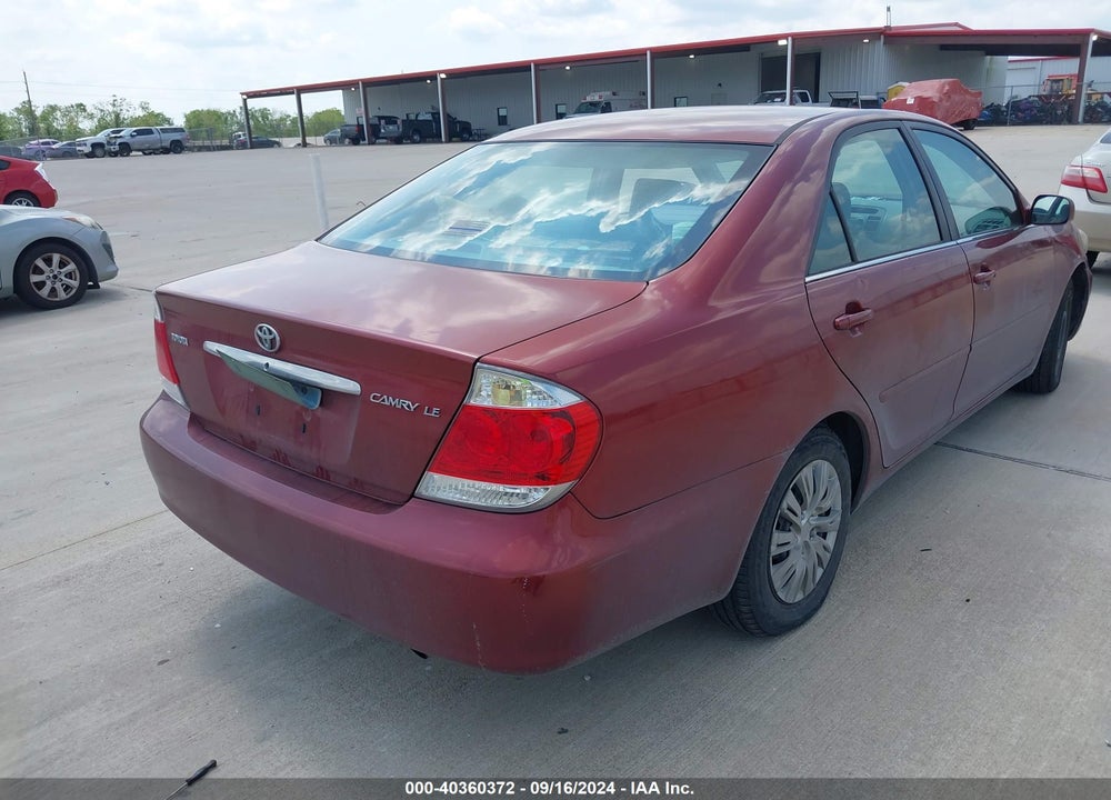 2006 TOYOTA CAMRY LE VIN: 4T1BE32K56U133327