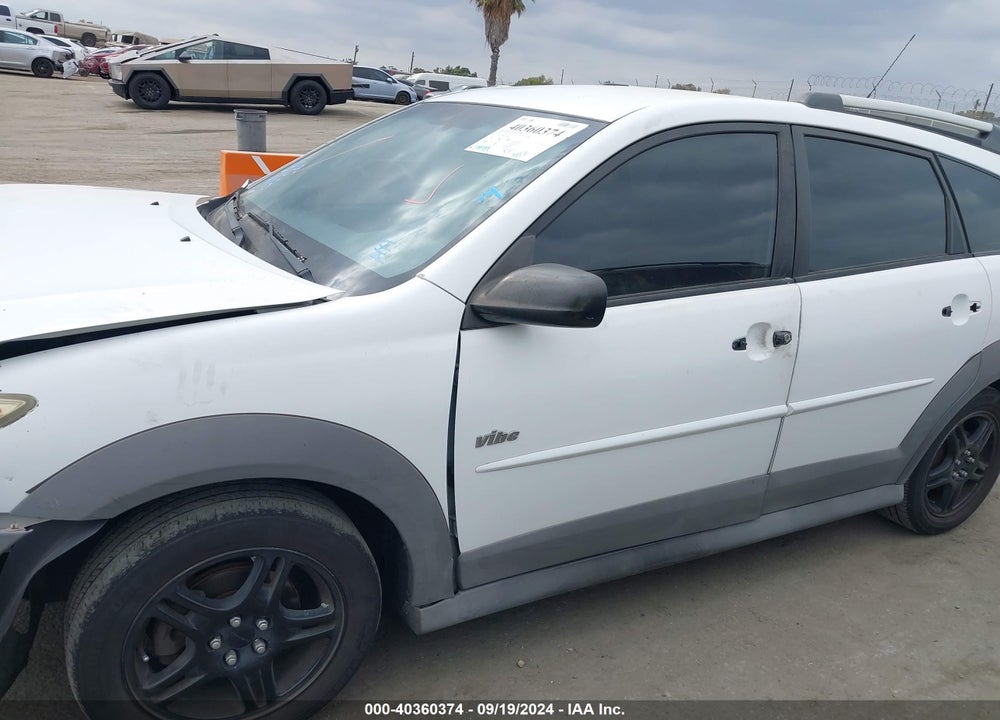 2006 PONTIAC VIBE VIN: 5Y2SL65826Z407789