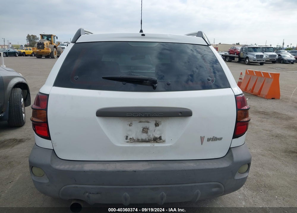 2006 PONTIAC VIBE VIN: 5Y2SL65826Z407789