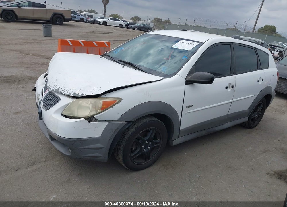 2006 PONTIAC VIBE VIN: 5Y2SL65826Z407789