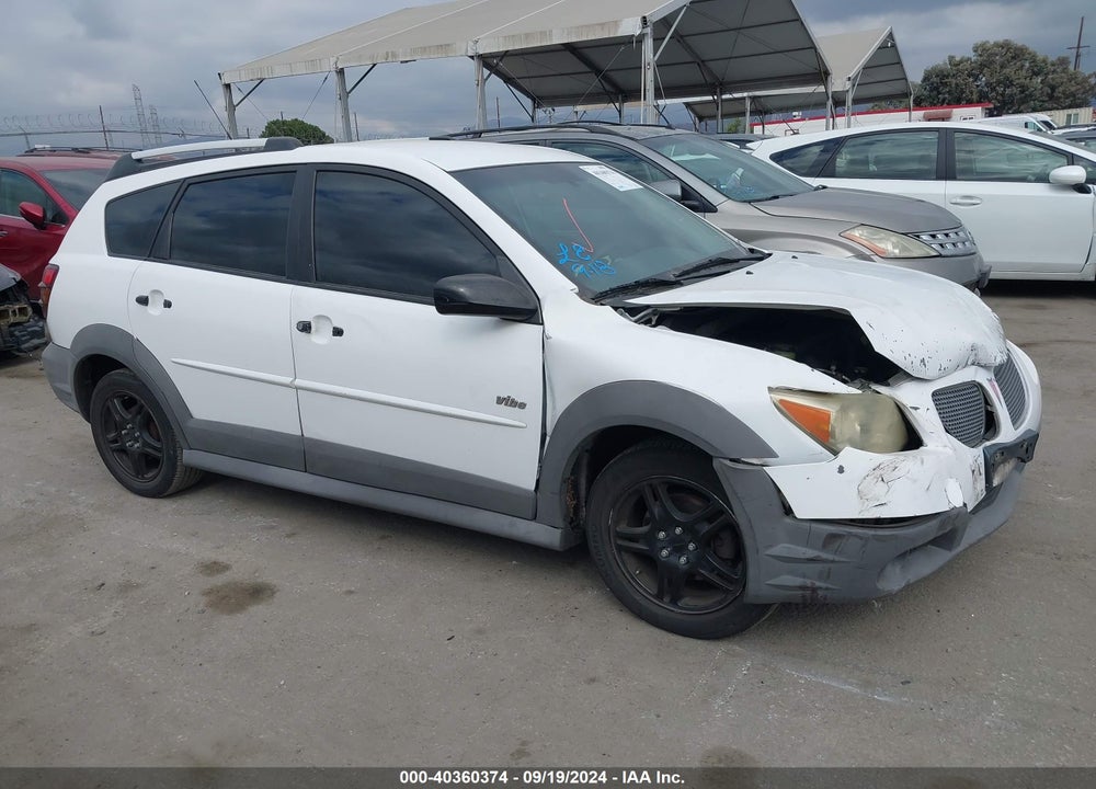 2006 PONTIAC VIBE VIN: 5Y2SL65826Z407789