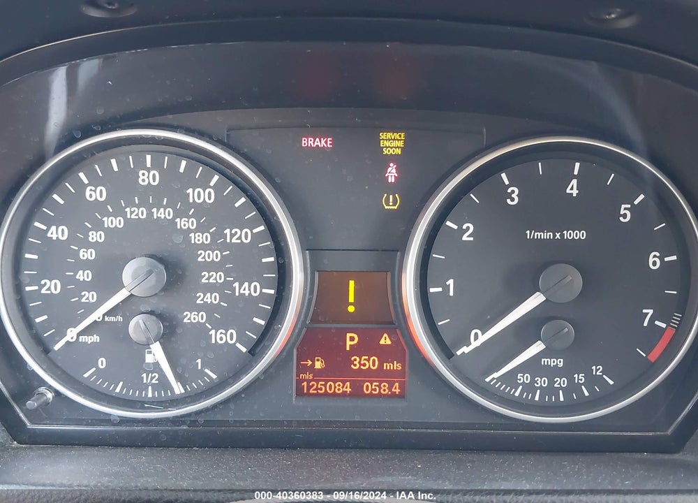 2007 BMW 328I VIN: WBAVA37507NL16529