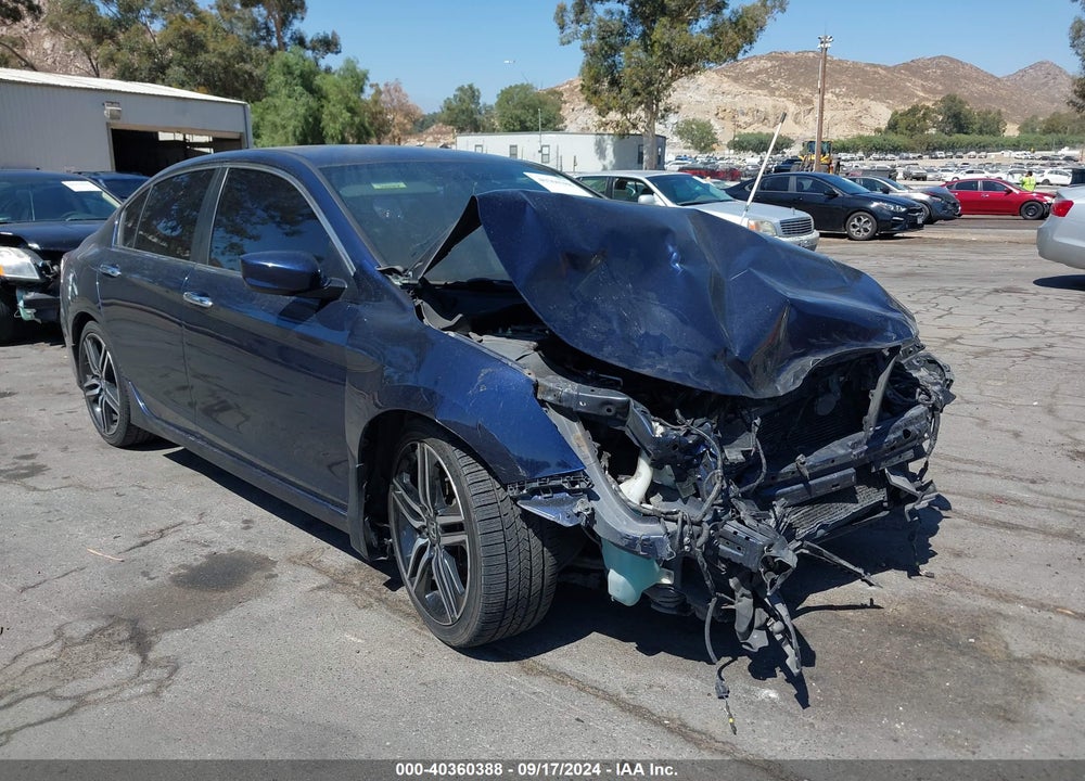 2017 HONDA ACCORD SPORT VIN: 1HGCR2F57HA055649