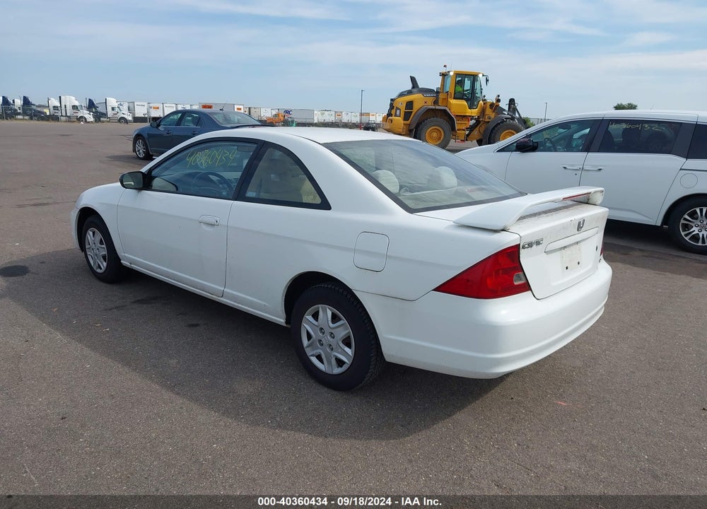 2003 HONDA CIVIC LX VIN: 1HGEM22583L076407