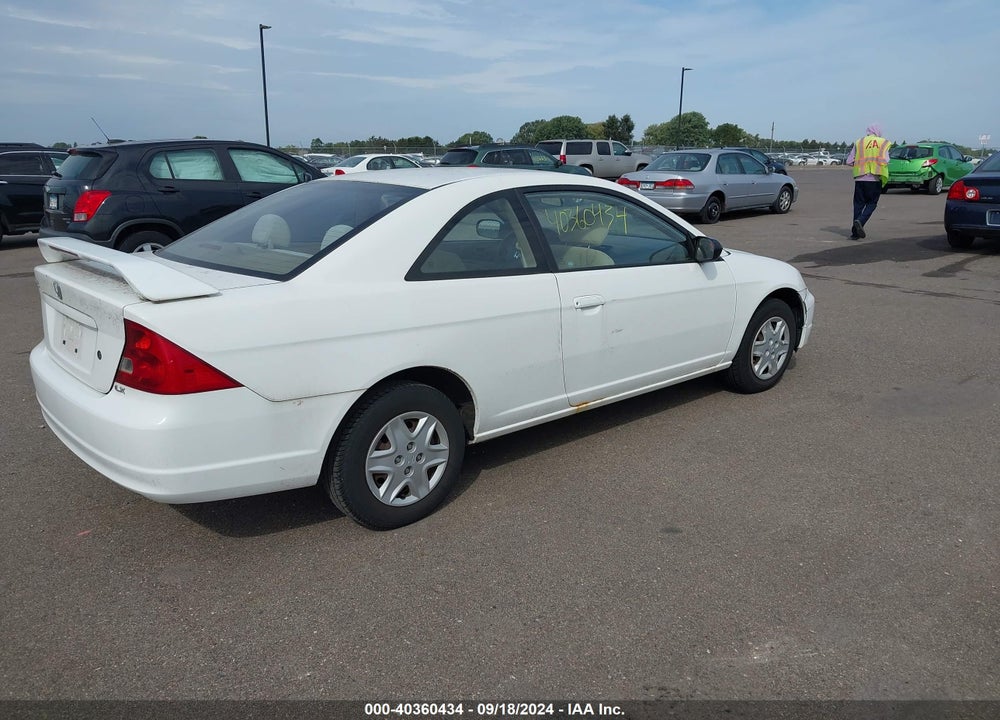 2003 HONDA CIVIC LX VIN: 1HGEM22583L076407