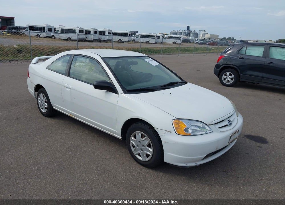 2003 HONDA CIVIC LX VIN: 1HGEM22583L076407