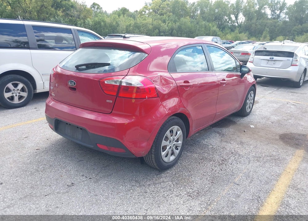 2013 KIA RIO LX VIN: KNADM5A34D6276046