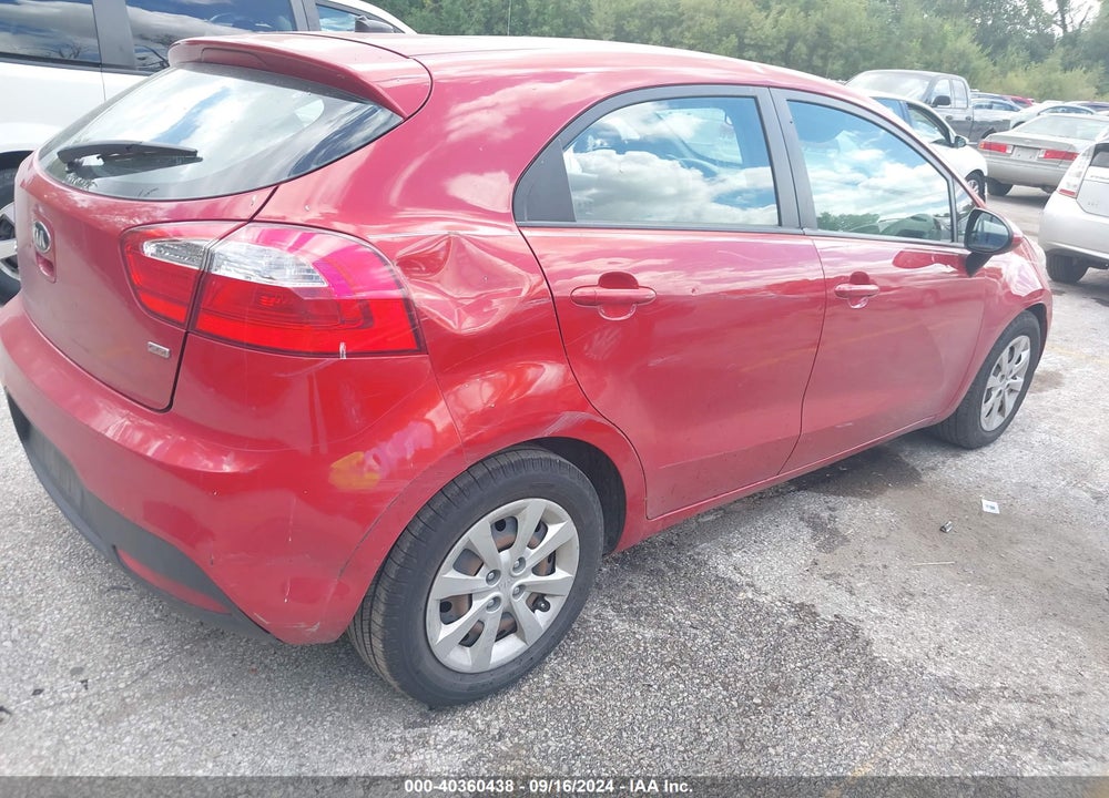 2013 KIA RIO LX VIN: KNADM5A34D6276046