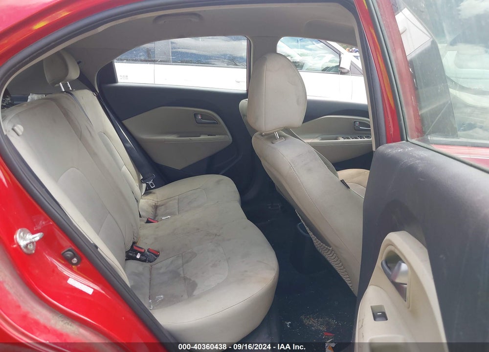 2013 KIA RIO LX VIN: KNADM5A34D6276046