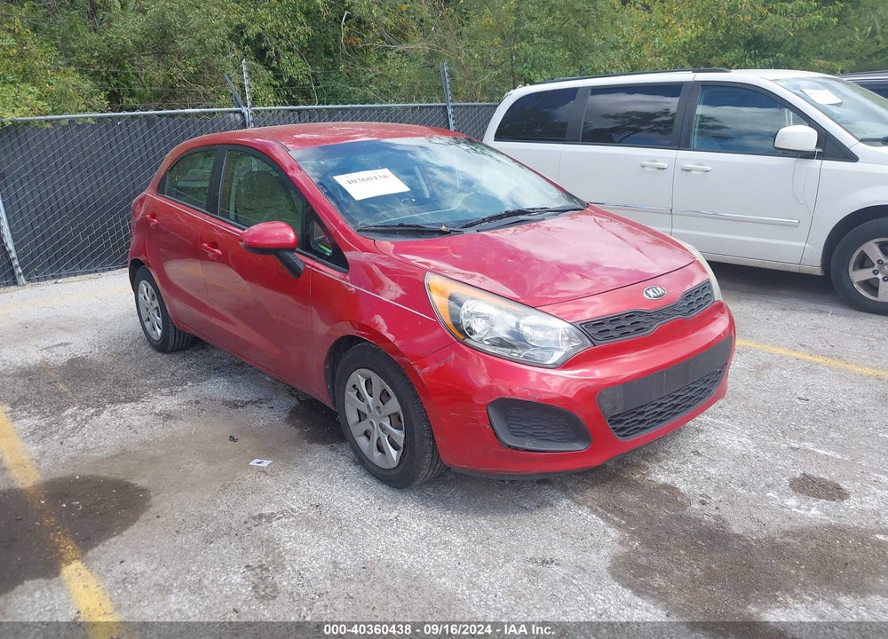 2013 KIA RIO LX VIN: KNADM5A34D6276046