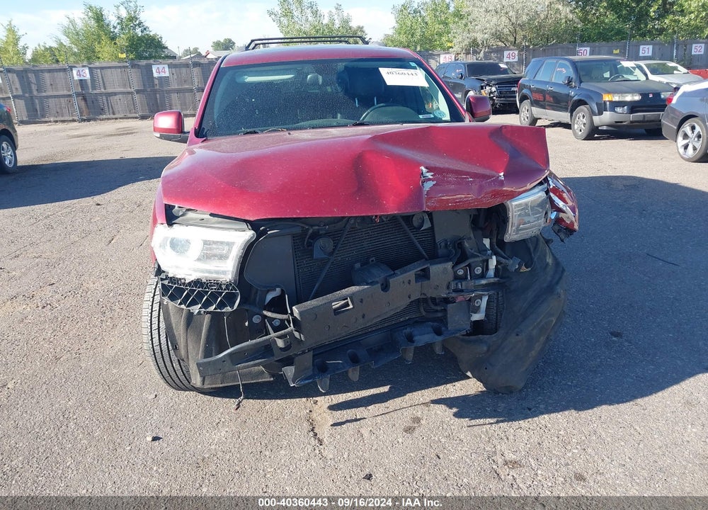 2014 DODGE DURANGO LIMITED VIN: 1C4RDJDG3EC354495