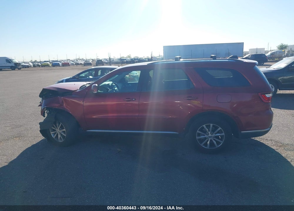 2014 DODGE DURANGO LIMITED VIN: 1C4RDJDG3EC354495