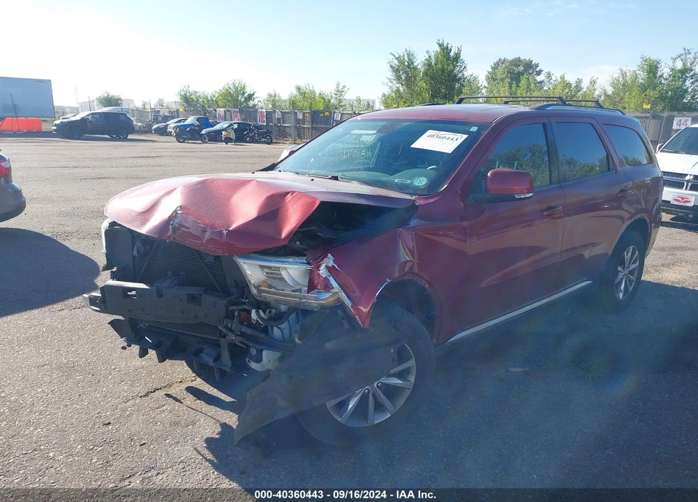 2014 DODGE DURANGO LIMITED VIN: 1C4RDJDG3EC354495