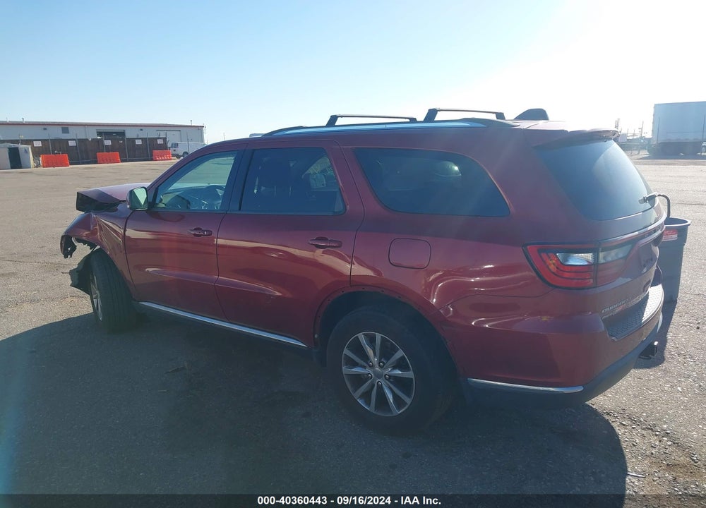 2014 DODGE DURANGO LIMITED VIN: 1C4RDJDG3EC354495