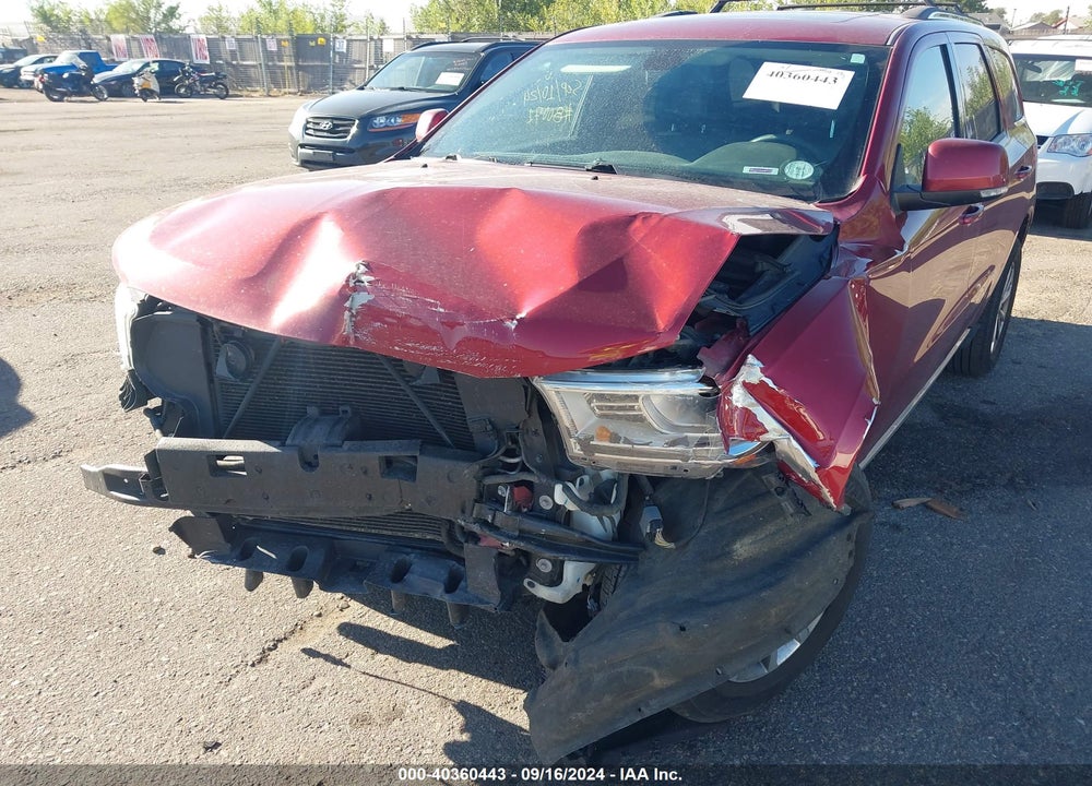 2014 DODGE DURANGO LIMITED VIN: 1C4RDJDG3EC354495