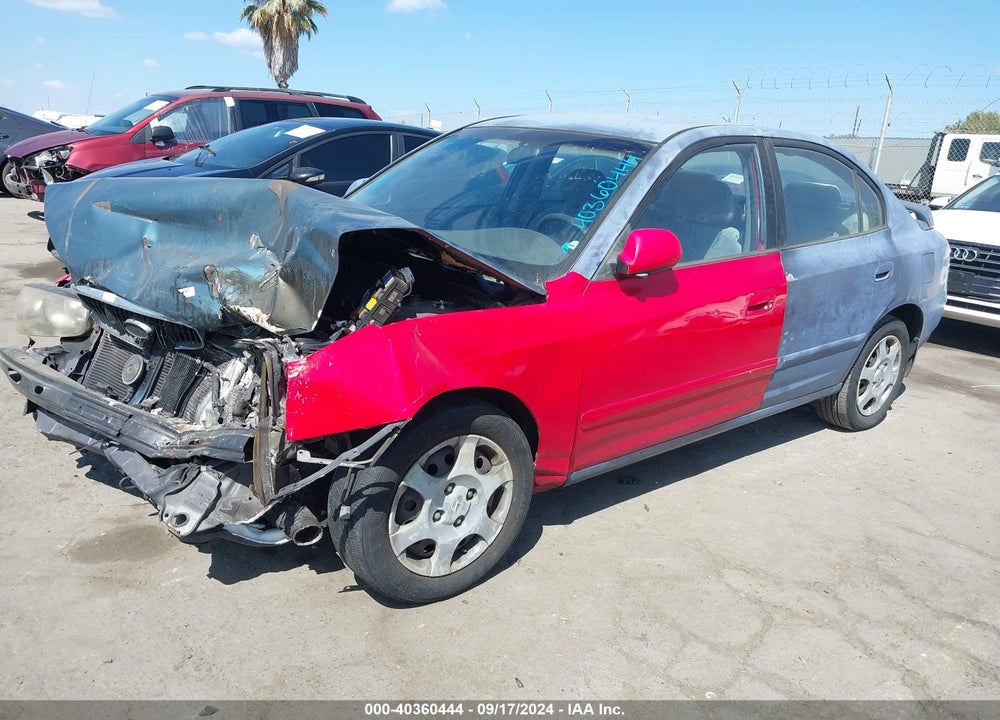 2003 HYUNDAI ELANTRA GLS/GT VIN: KMHDN45D53U497495