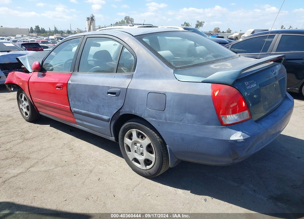2003 HYUNDAI ELANTRA GLS/GT VIN: KMHDN45D53U497495