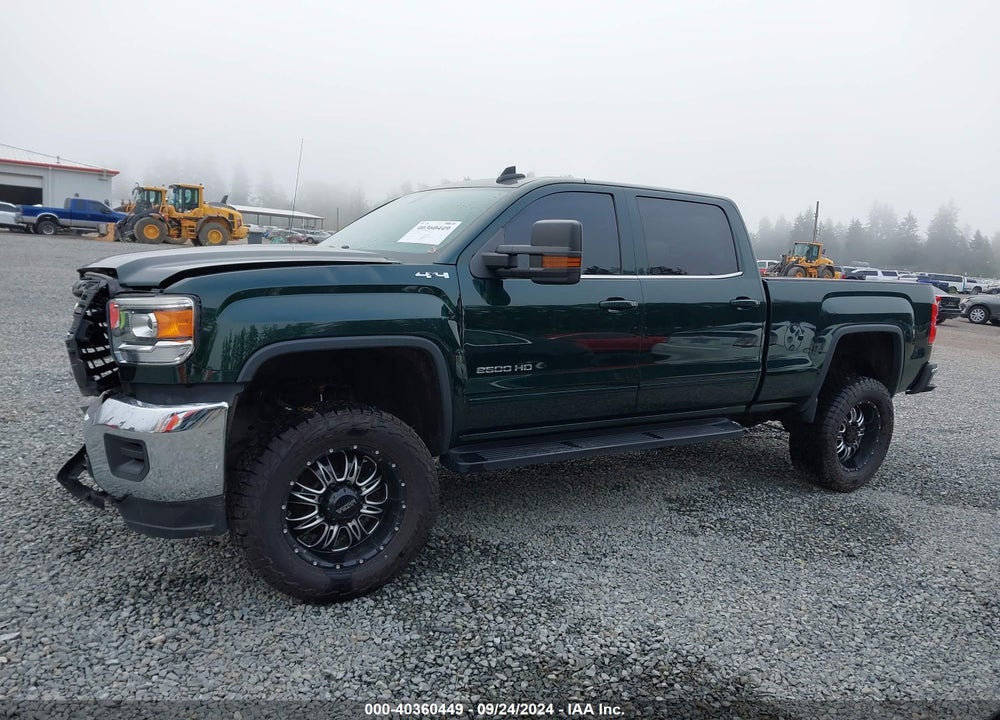 2015 GMC SIERRA 2500HD SLE VIN: 1GT12YEG9FF534381