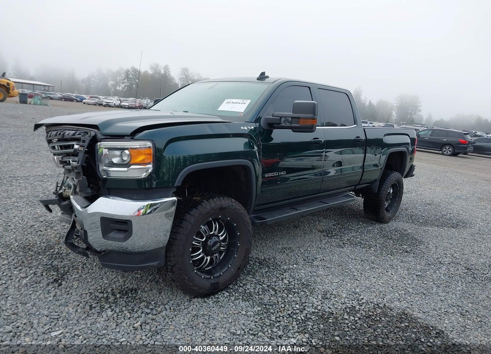 2015 GMC SIERRA 2500HD SLE VIN: 1GT12YEG9FF534381