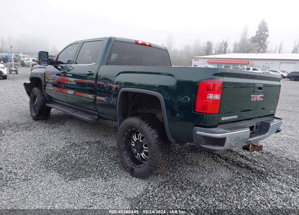 2015 GMC SIERRA 2500HD SLE VIN: 1GT12YEG9FF534381