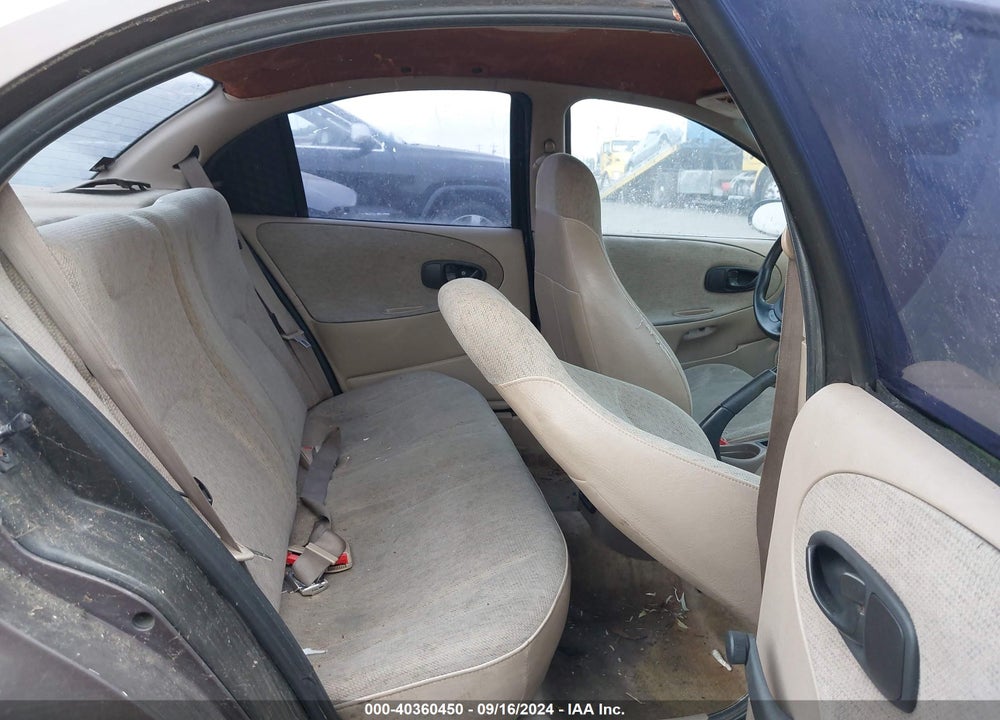 1998 SATURN SL1 VIN: 1G8ZG5287WZ270053