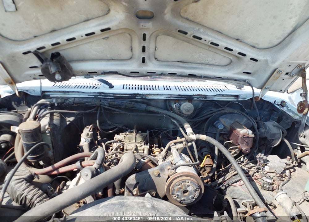 1985 FORD BRONCO U100 VIN: 1FMEU15H7FLA25950