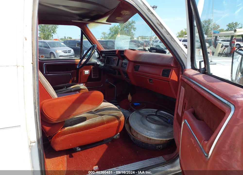 1985 FORD BRONCO U100 VIN: 1FMEU15H7FLA25950