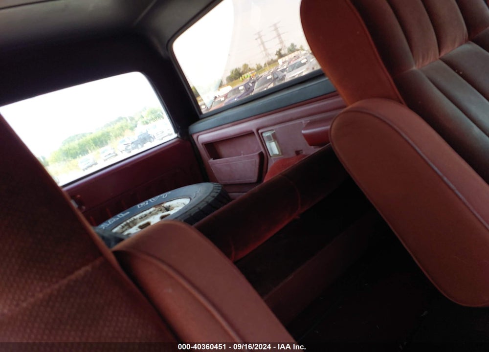 1985 FORD BRONCO U100 VIN: 1FMEU15H7FLA25950