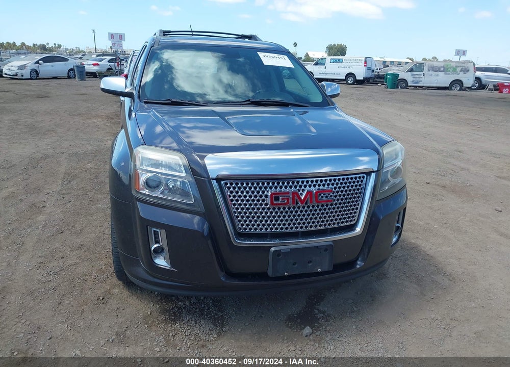 2013 GMC TERRAIN DENALI VIN: 2GKFLYE38D6417080