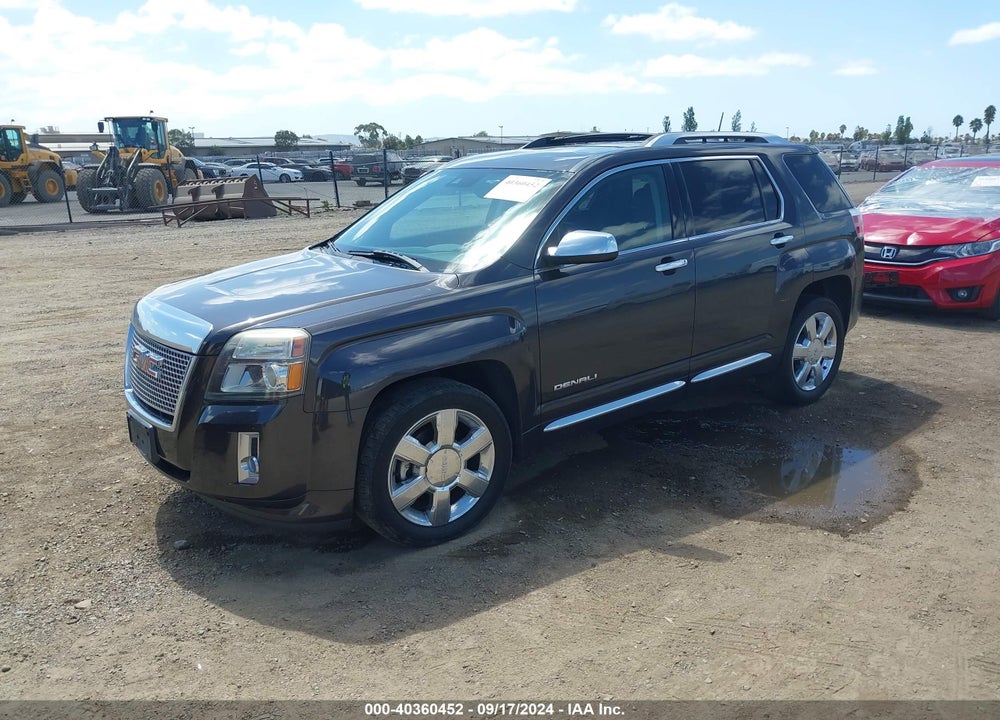 2013 GMC TERRAIN DENALI VIN: 2GKFLYE38D6417080