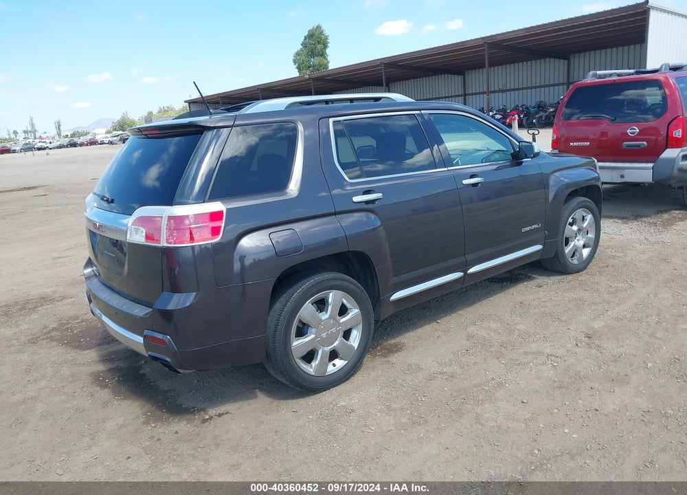 2013 GMC TERRAIN DENALI VIN: 2GKFLYE38D6417080
